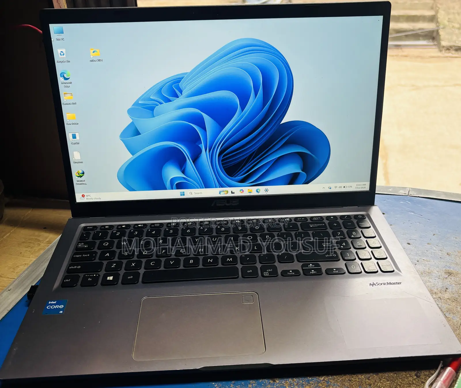 Laptop Asus Vivobook 15 8GB Intel Core I5 SSD 512GB