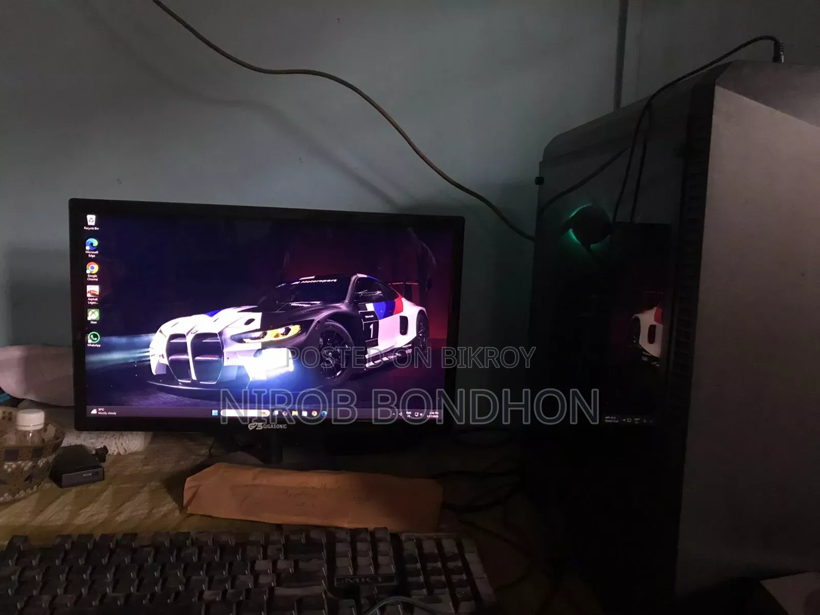 Desktop Computer MSI 8GB AMD Ryzen 5 SSD 128GB