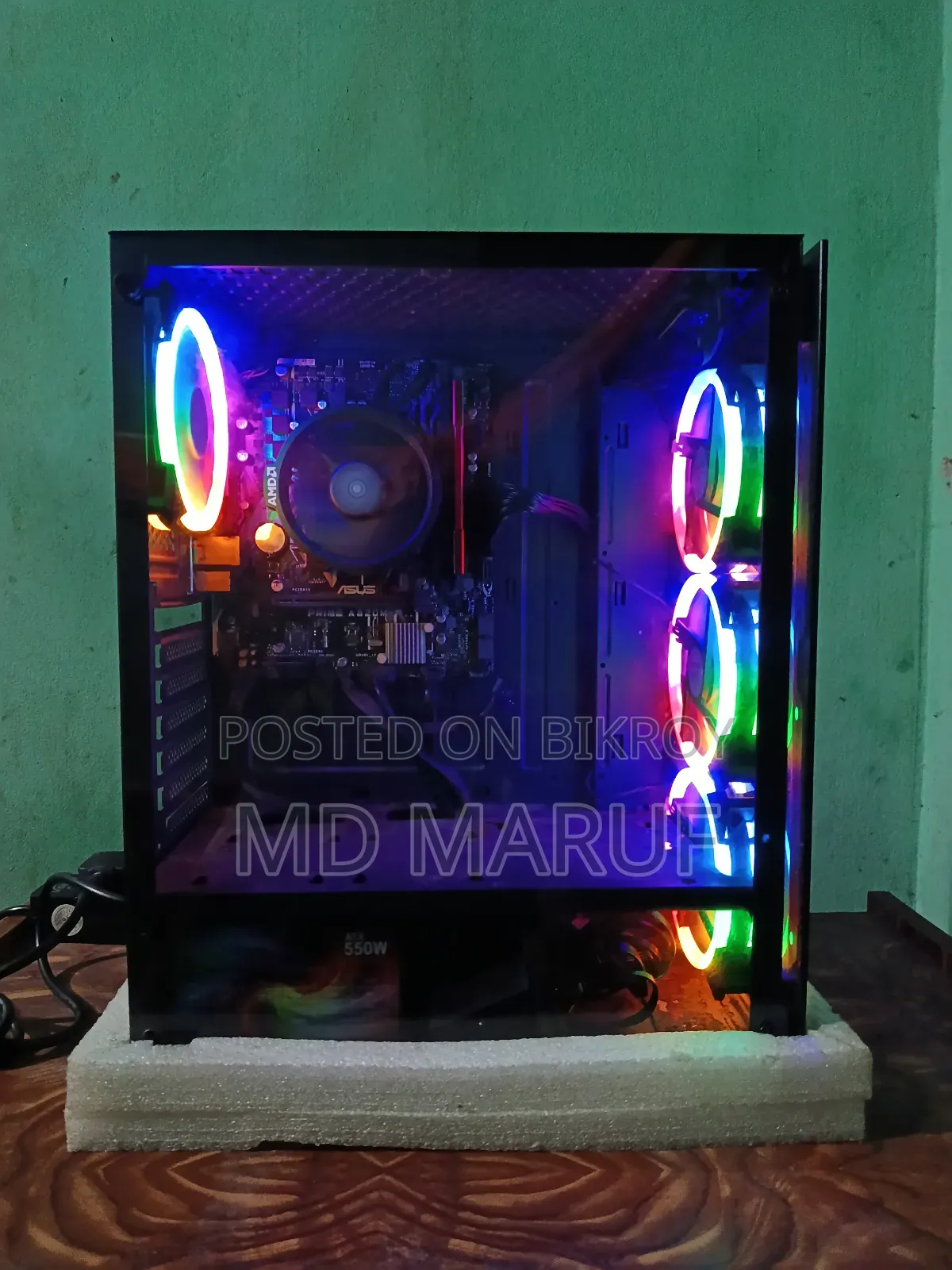 Desktop Computer 8GB AMD Ryzen 5 SSD 256GB