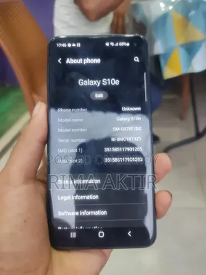 New Samsung Galaxy S10e 128 GB Black