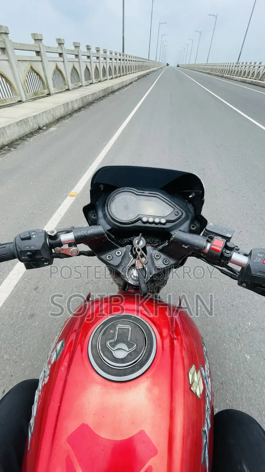 Bajaj Pulsar 150 2017 Red