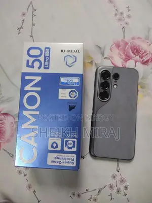 New Tecno Camon 50 Ultra 256 GB Black