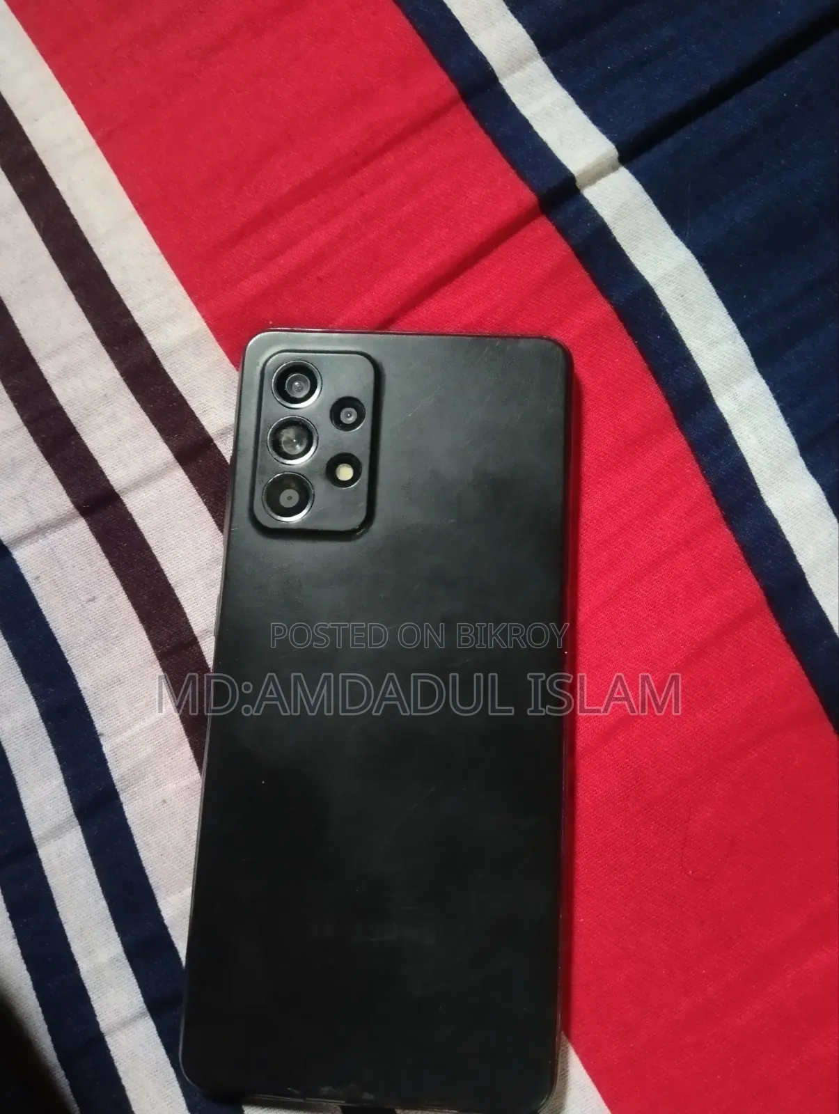 স্যামসাং গ্যালাক্সি এ৫২ ২৫৬ জিবি কালো