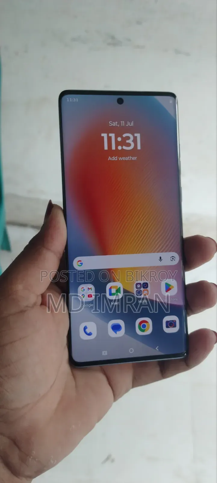 Motorola Edge 50 Fusion 128 GB Gray