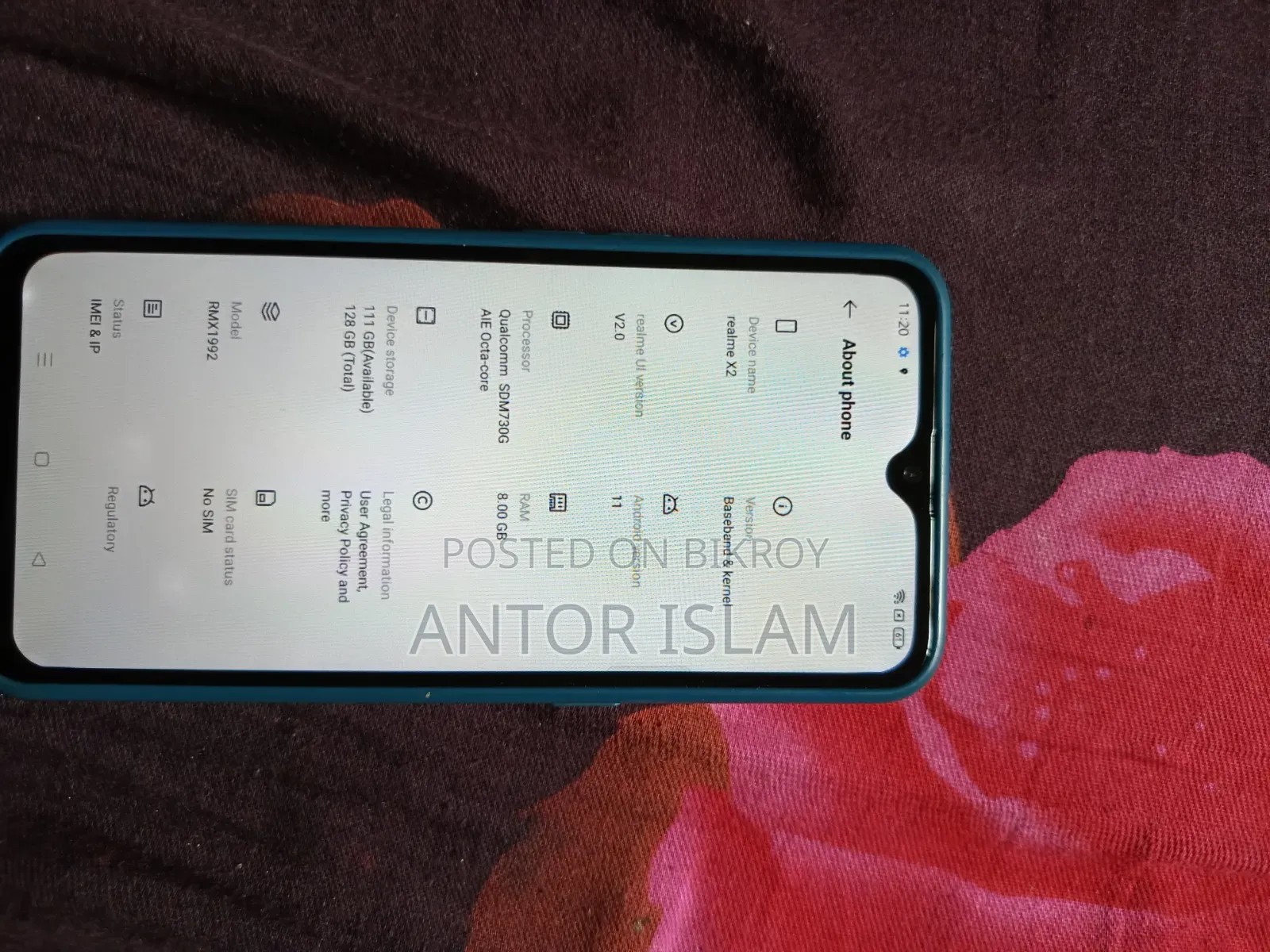 Realme X2 128 GB Green