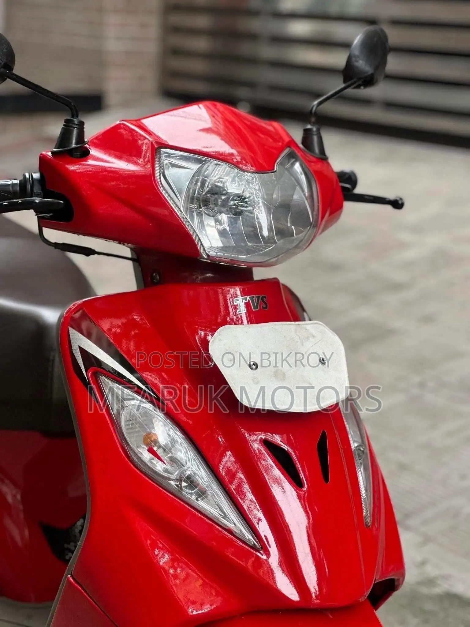 TVS Wego 2022 Red