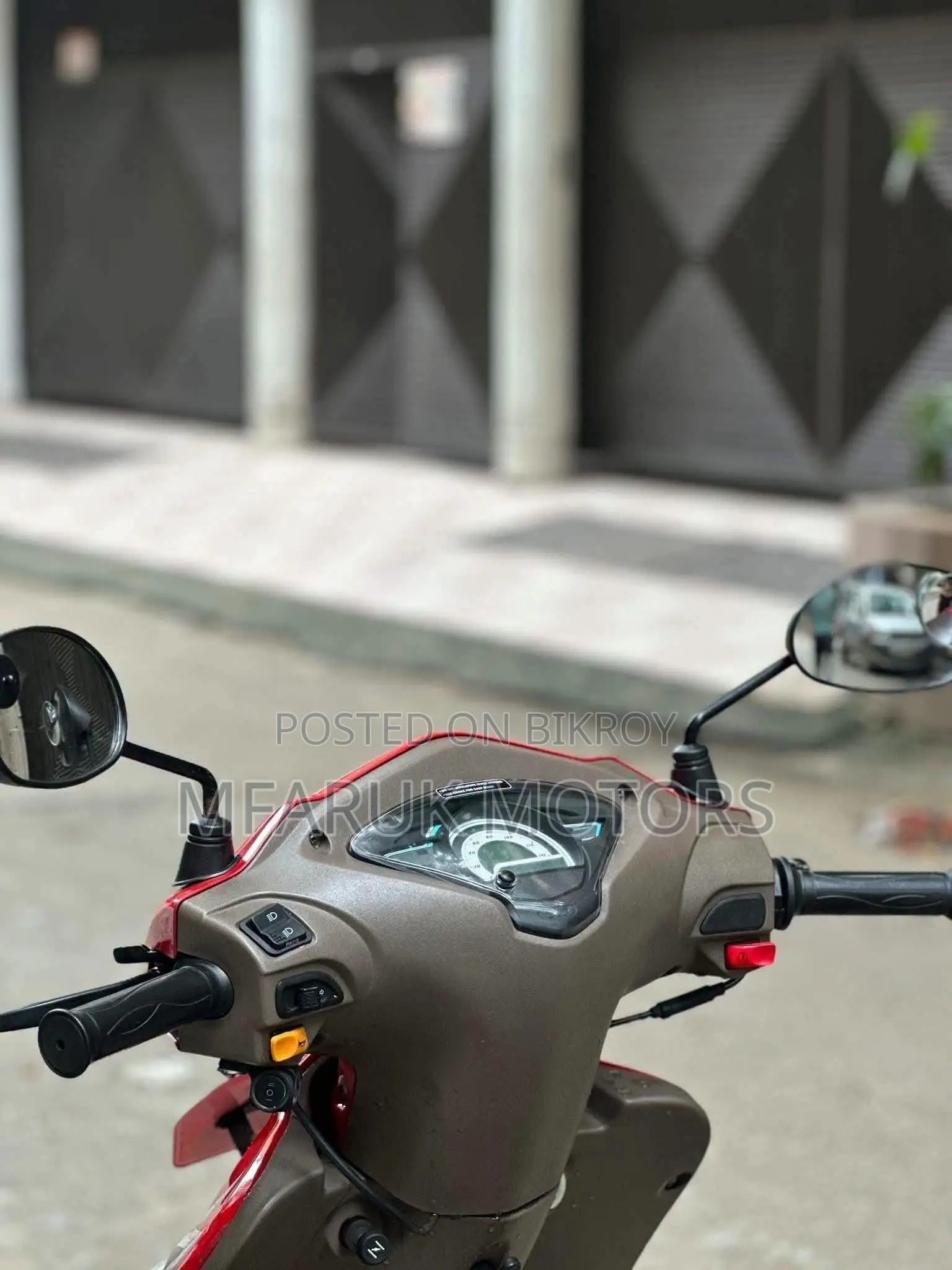 TVS Wego 2022 Red