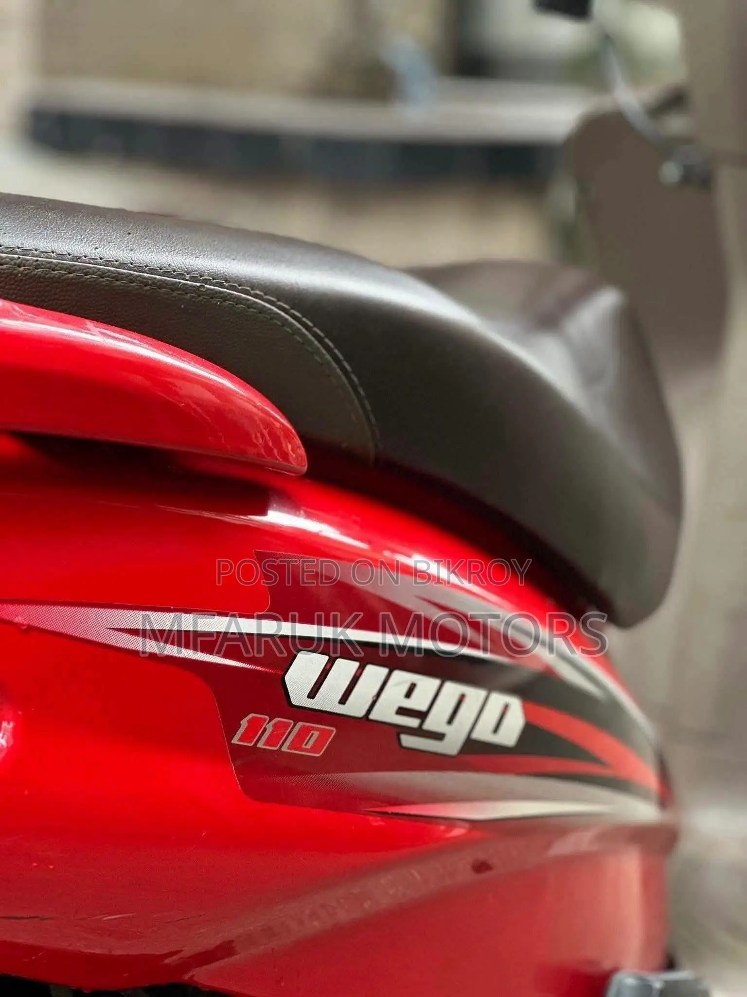 TVS Wego 2022 Red