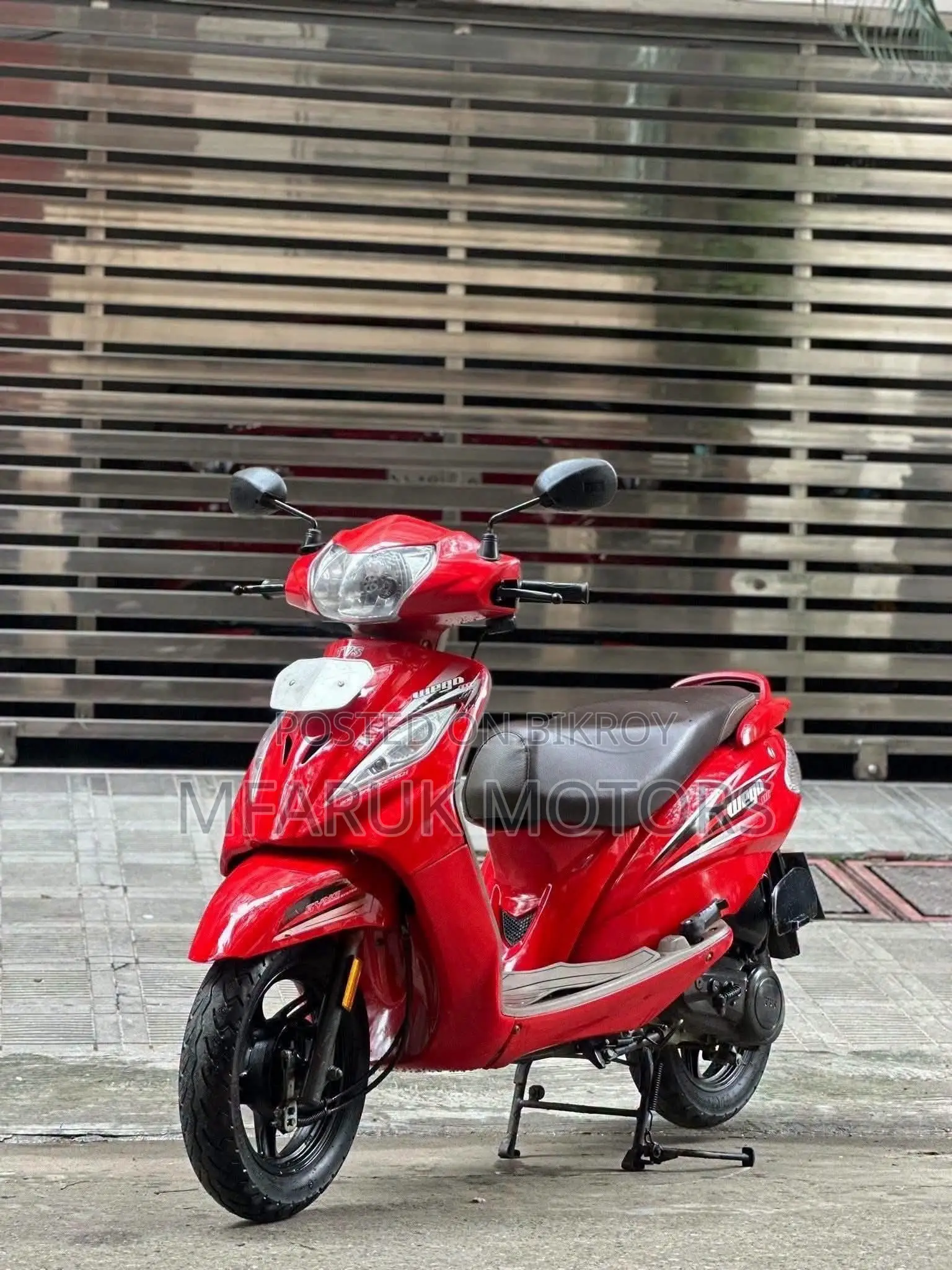 TVS Wego 2022 Red