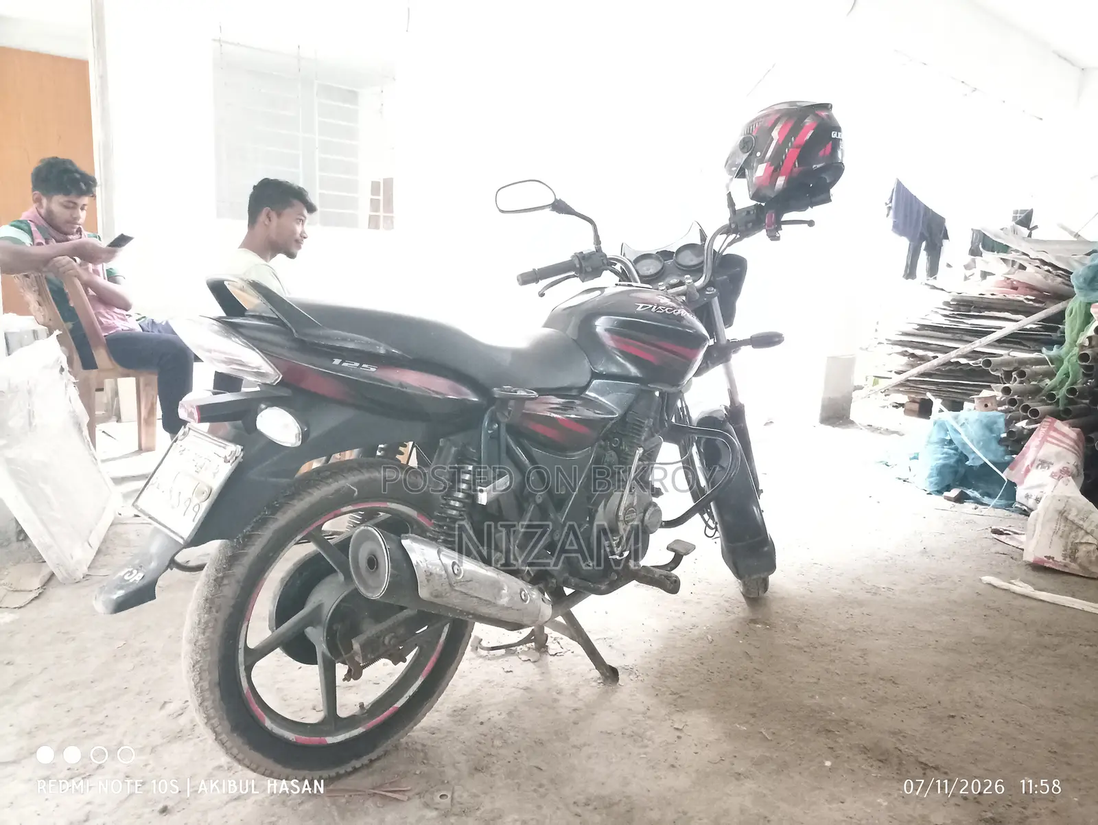 Bajaj Discover 125 2022 Black