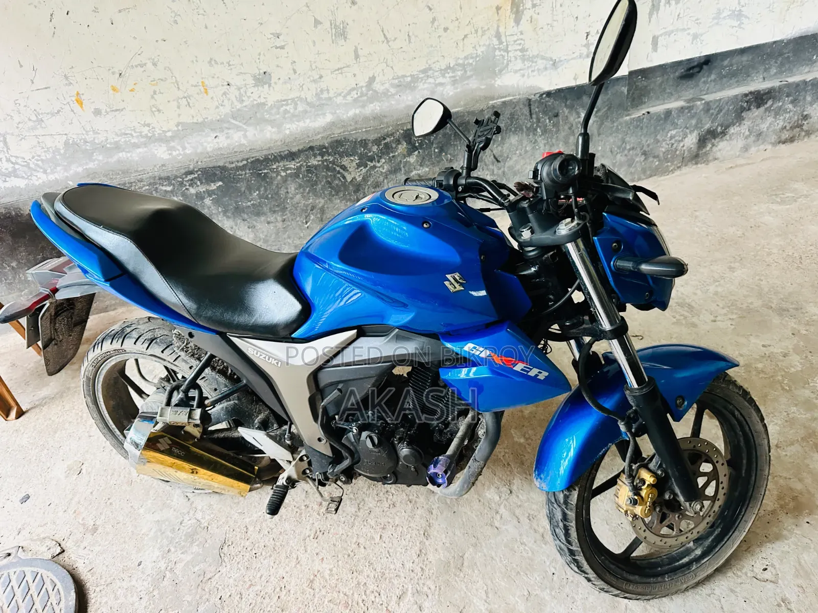 Suzuki Gixxer Monotone 2022 Blue