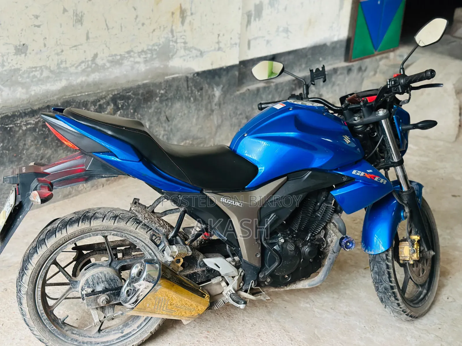 Suzuki Gixxer Monotone 2022 Blue