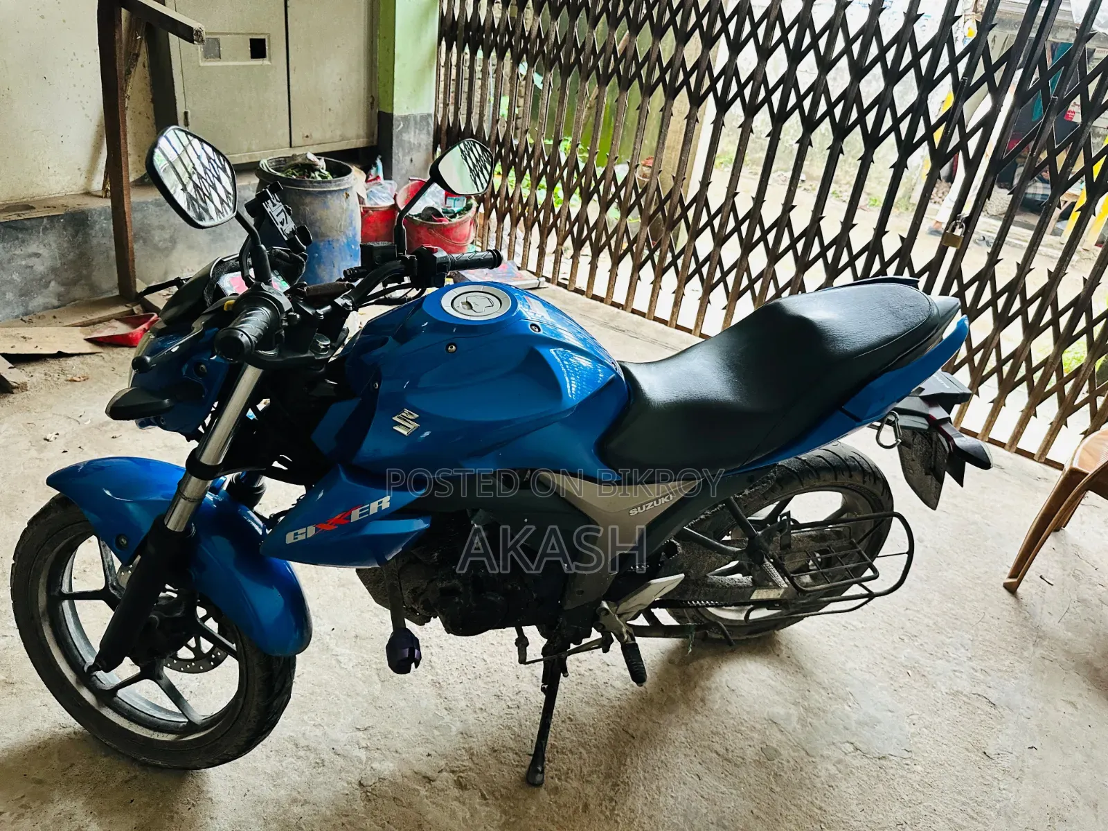 Suzuki Gixxer Monotone 2022 Blue