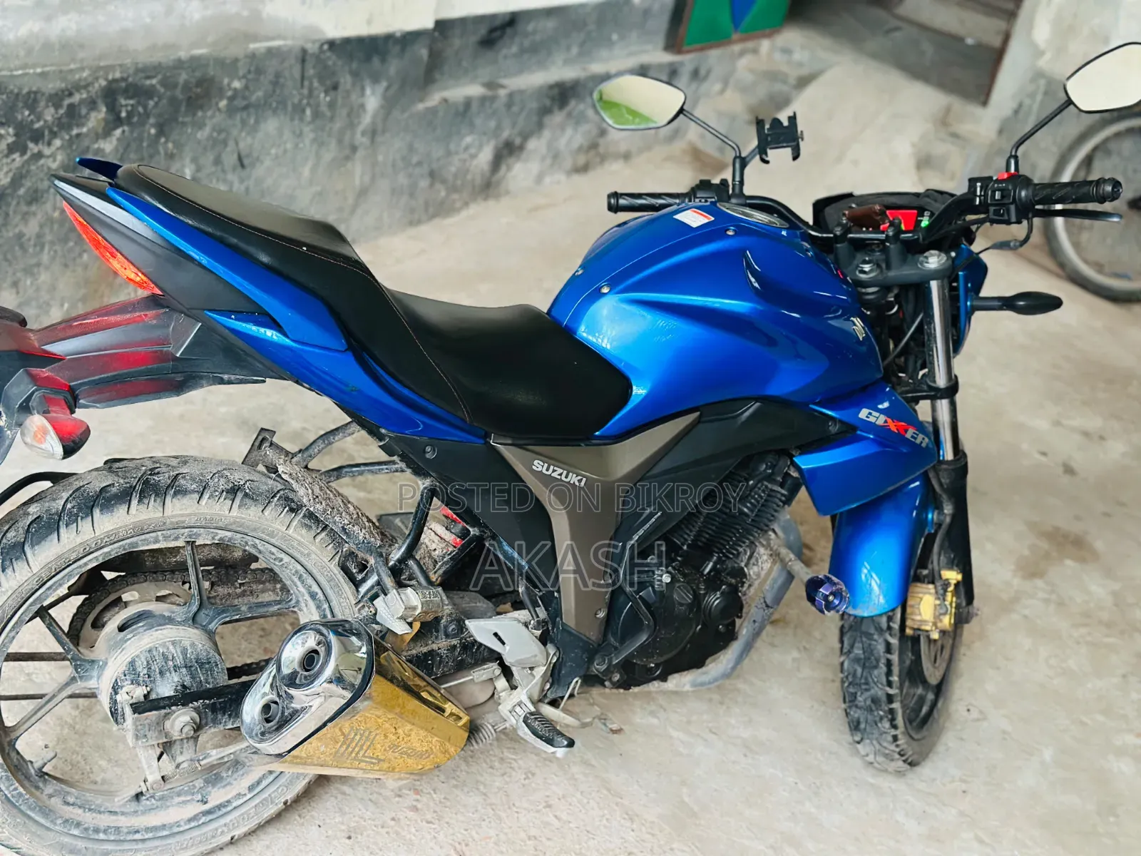Suzuki Gixxer Monotone 2022 Blue