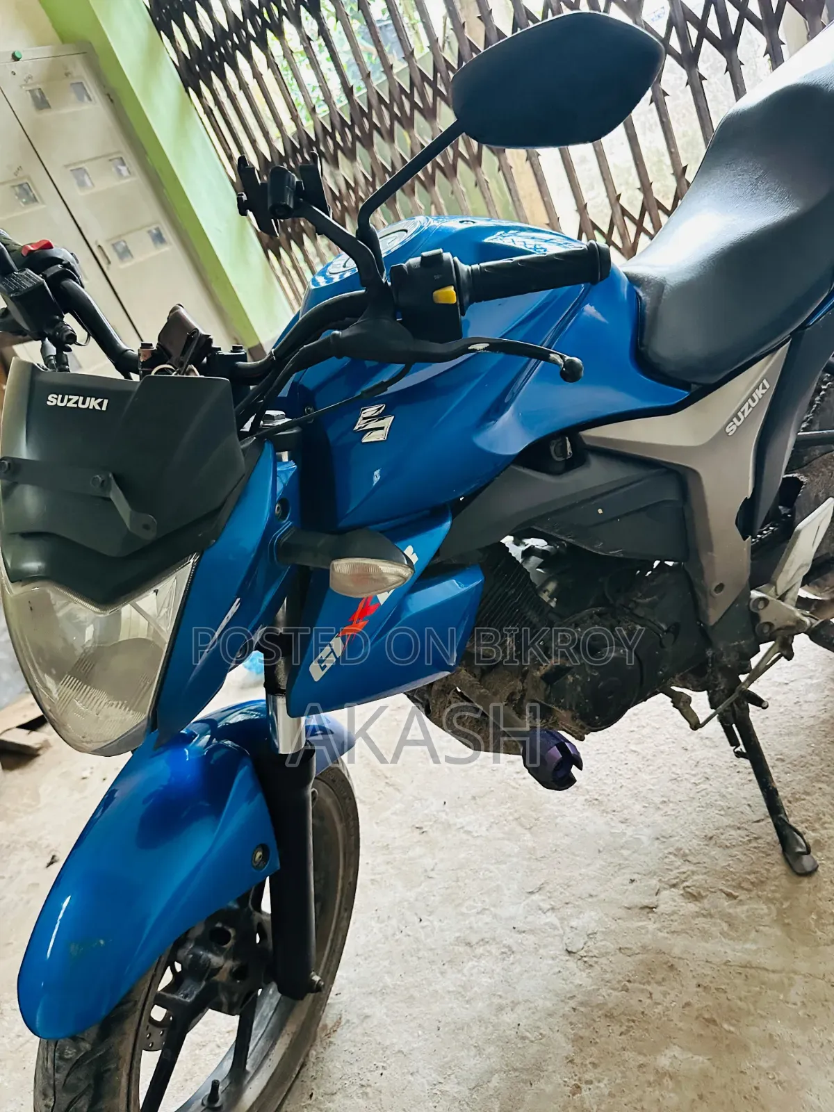 Suzuki Gixxer Monotone 2022 Blue