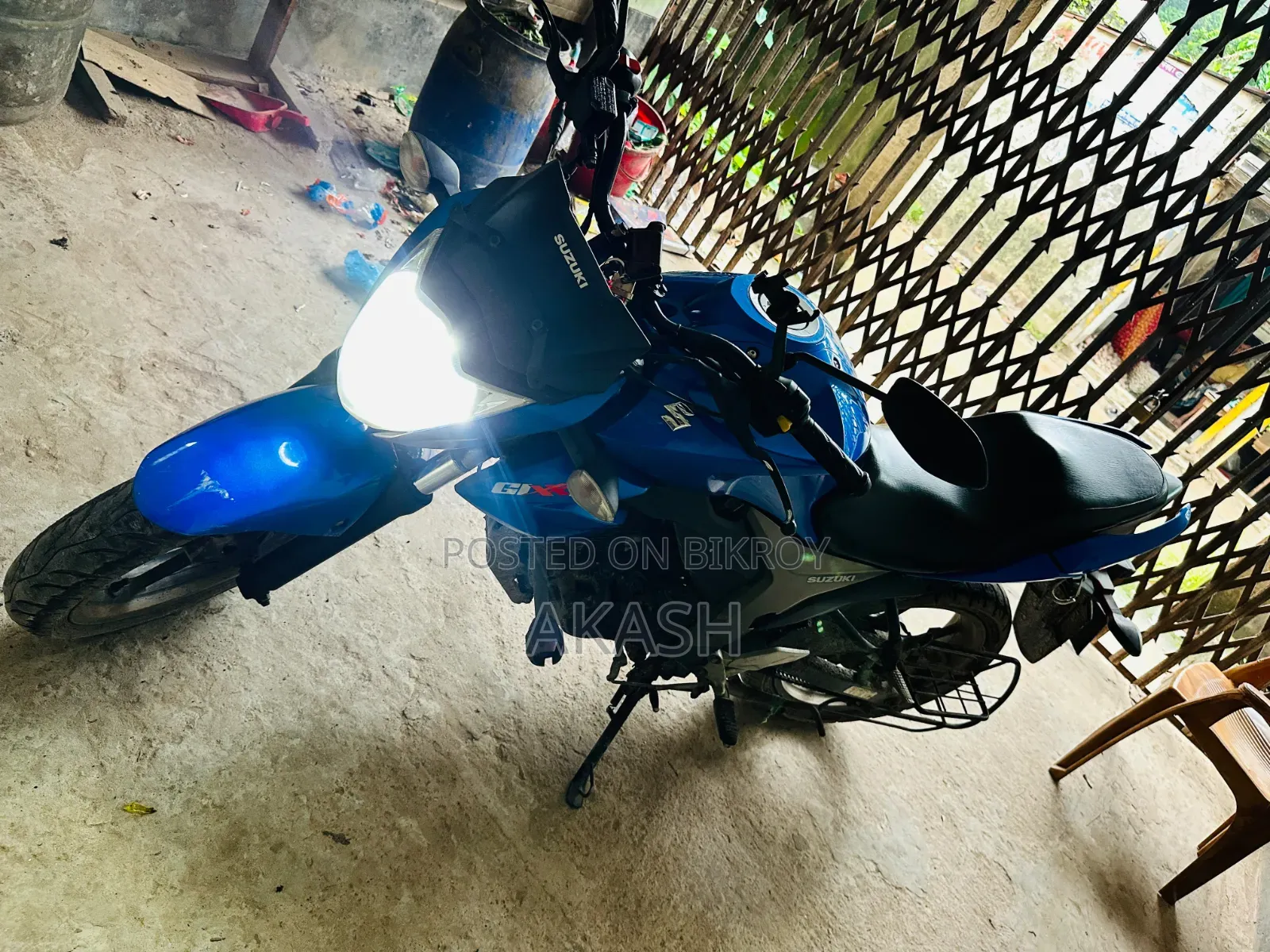 Suzuki Gixxer Monotone 2022 Blue