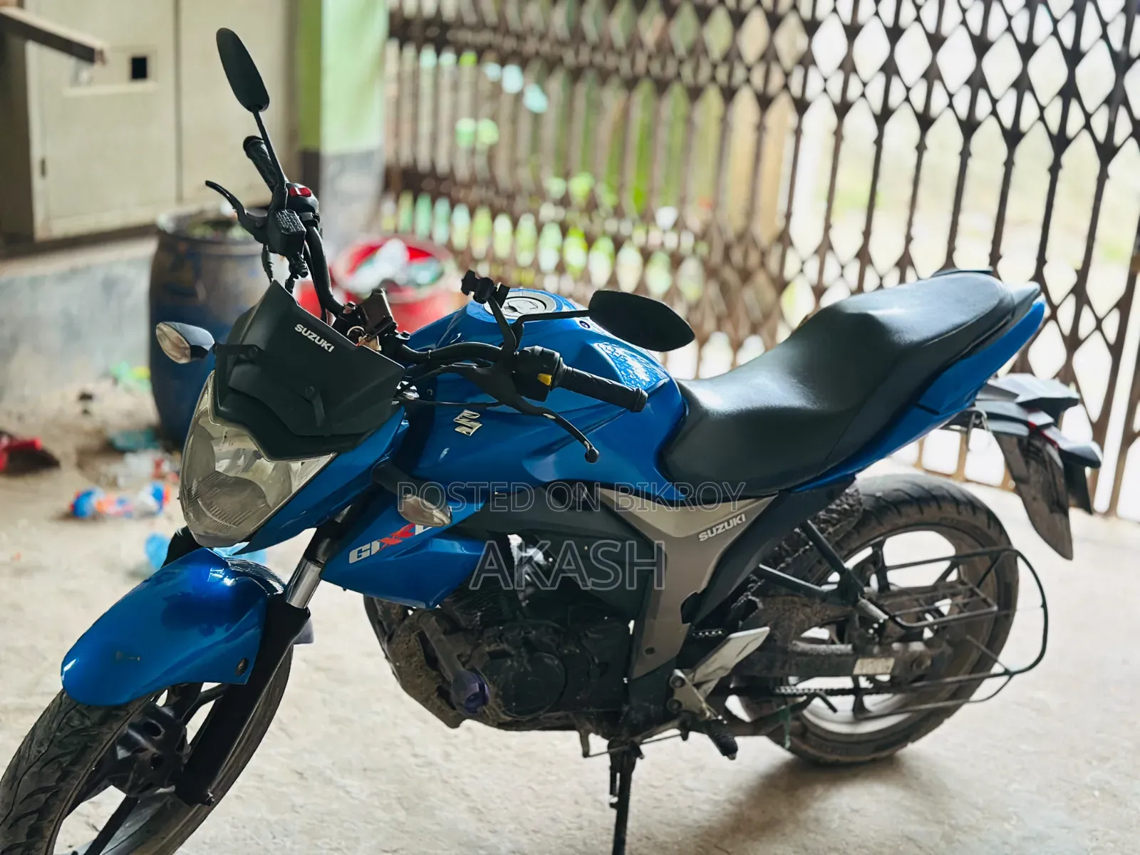 Suzuki Gixxer Monotone 2022 Blue