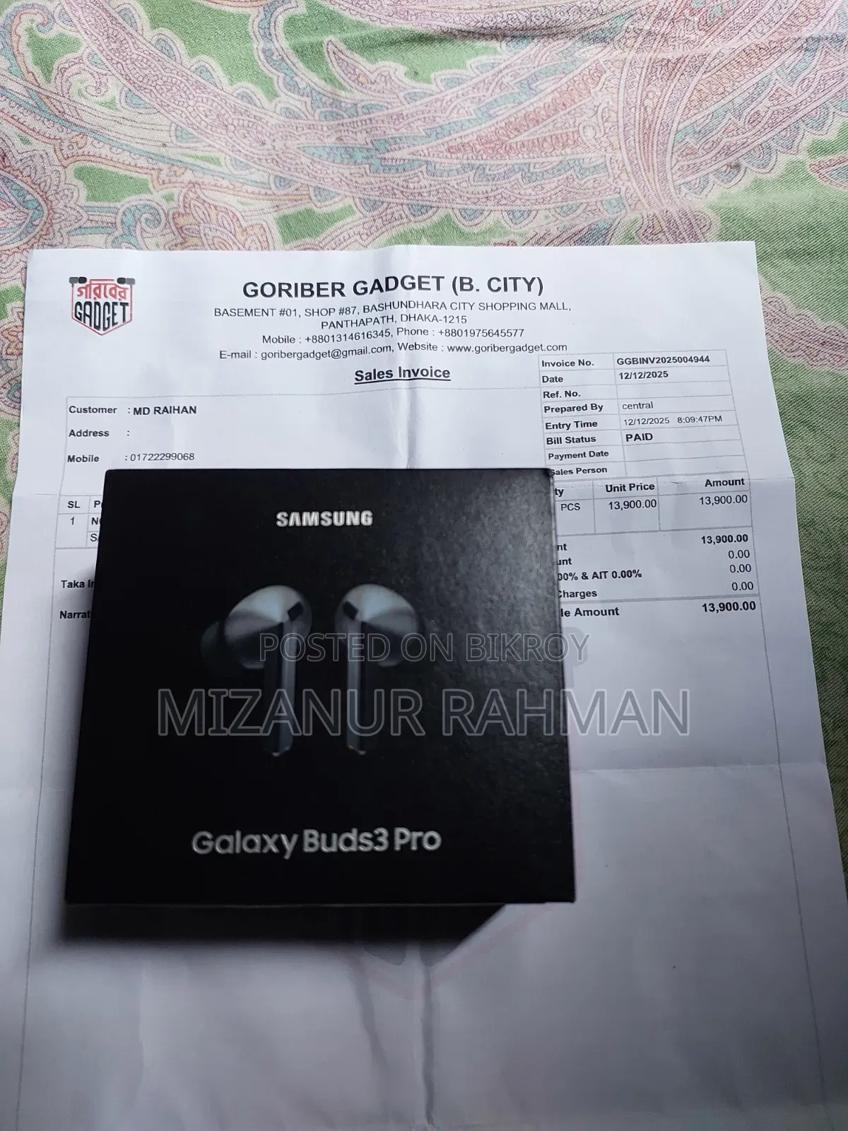 Samsung Buds 3 Pro