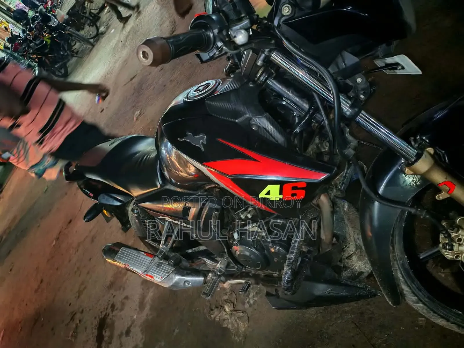 TVS Apache RTR 160 2V 2020 Black