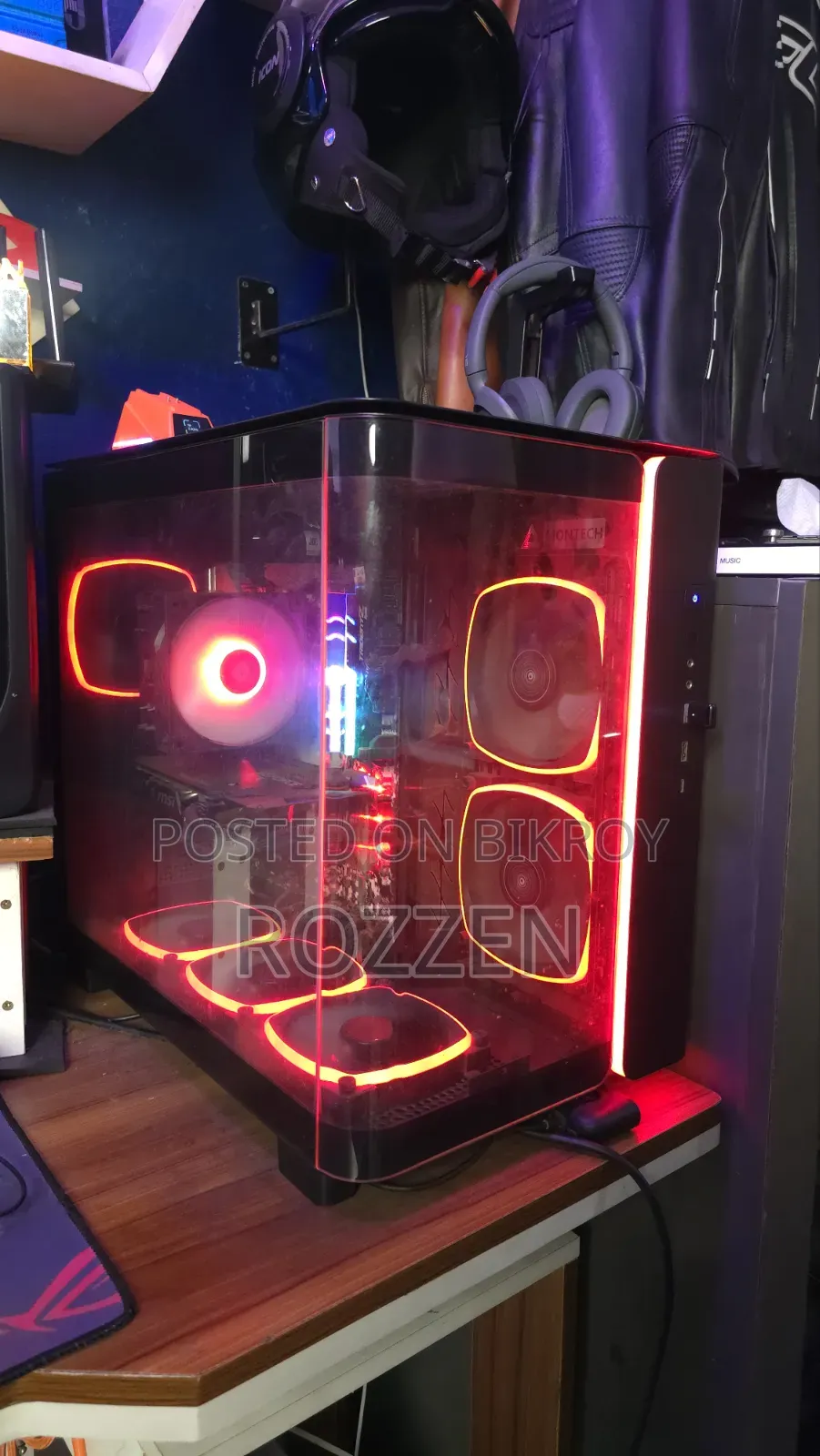 ডেস্কটপ কম্পিউটার MSI মডেল ৩২ জিবি AMD Ryzen 5 এসএসডি ৩২ জিবি