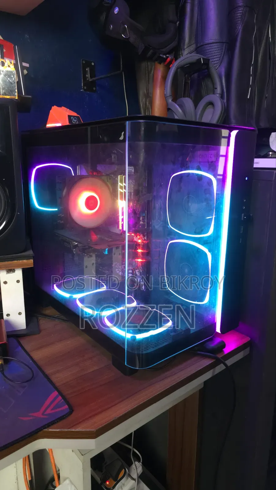 ডেস্কটপ কম্পিউটার MSI মডেল ৩২ জিবি AMD Ryzen 5 এসএসডি ৩২ জিবি