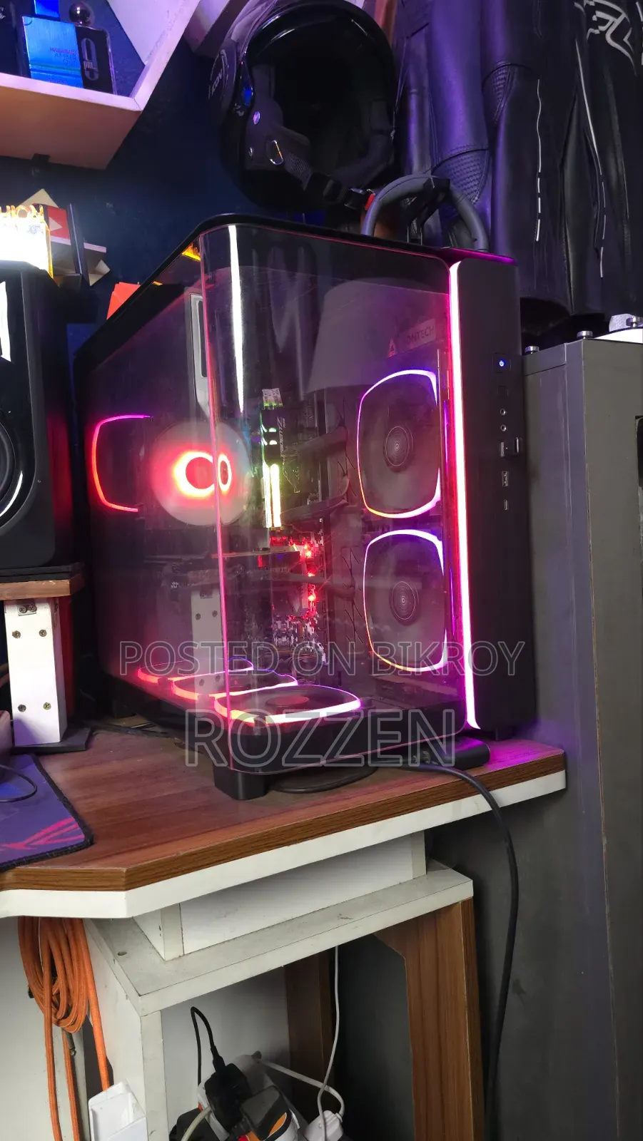 ডেস্কটপ কম্পিউটার MSI মডেল ৩২ জিবি AMD Ryzen 5 এসএসডি ৩২ জিবি