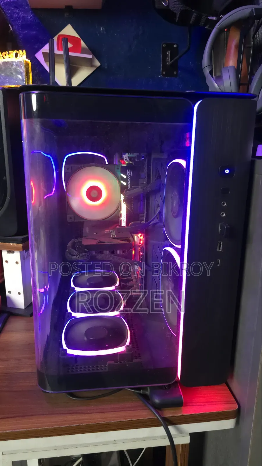 ডেস্কটপ কম্পিউটার MSI মডেল ৩২ জিবি AMD Ryzen 5 এসএসডি ৩২ জিবি