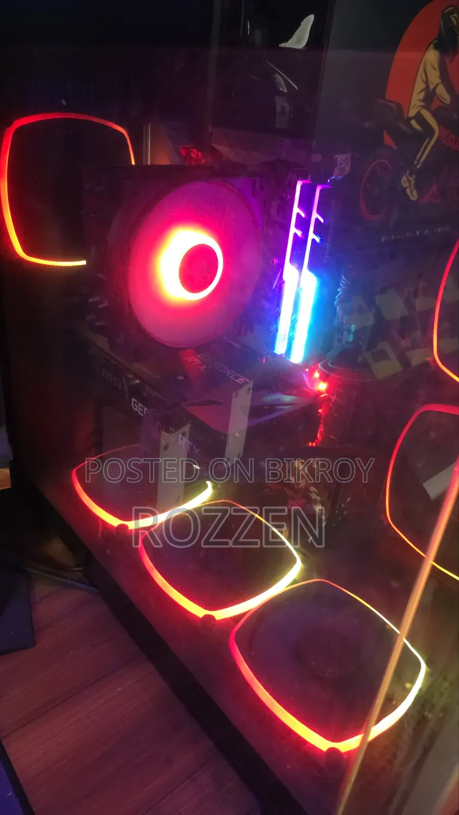 ডেস্কটপ কম্পিউটার MSI মডেল ৩২ জিবি AMD Ryzen 5 এসএসডি ৩২ জিবি