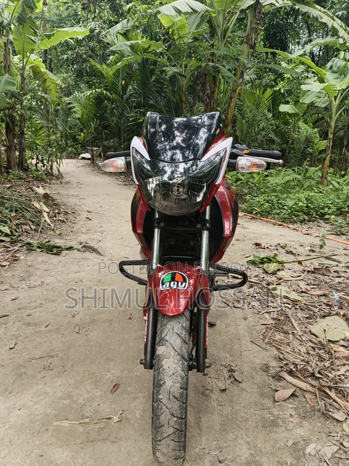 New TVS Apache 160 4V 2018 Red