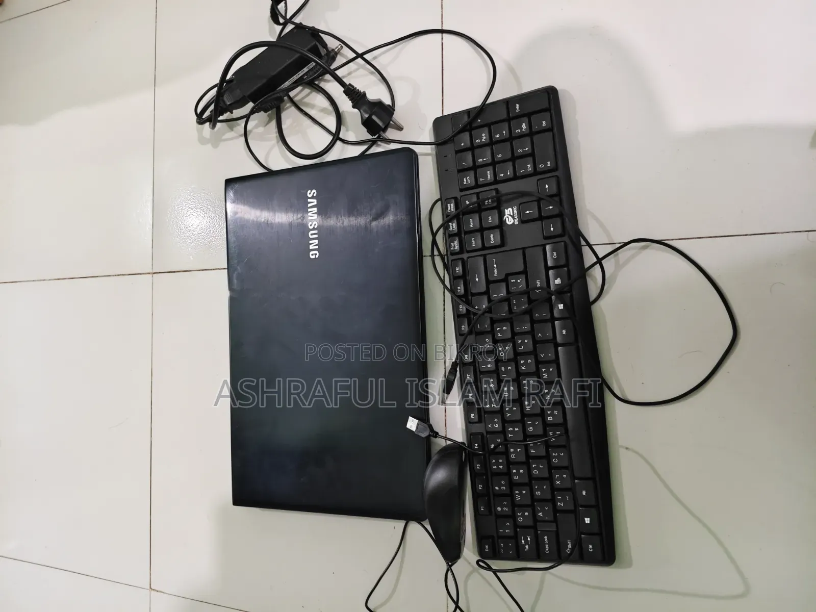 ল্যাপটপ স্যামসাং NP510R5E ৪জিবি ইন্টেল পেন্টিয়াম এসএসডি ২৫৬জিবি