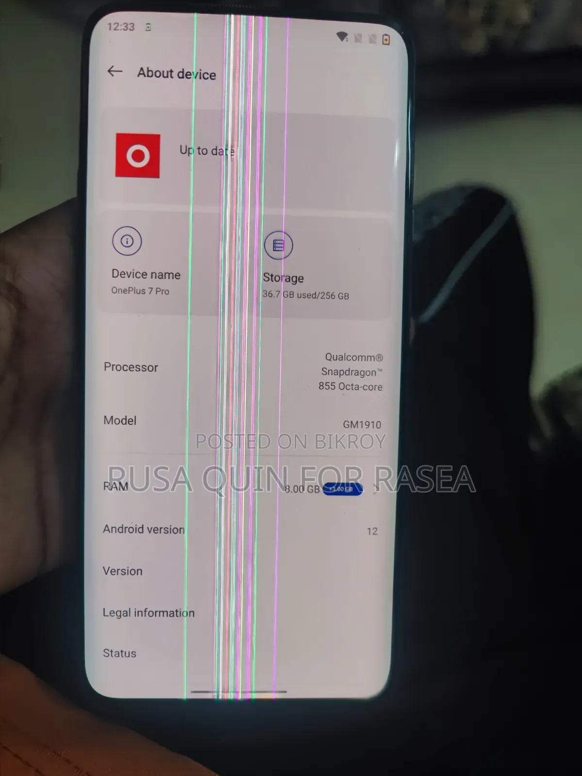 OnePlus 7T Pro 5G McLaren 256 GB Black