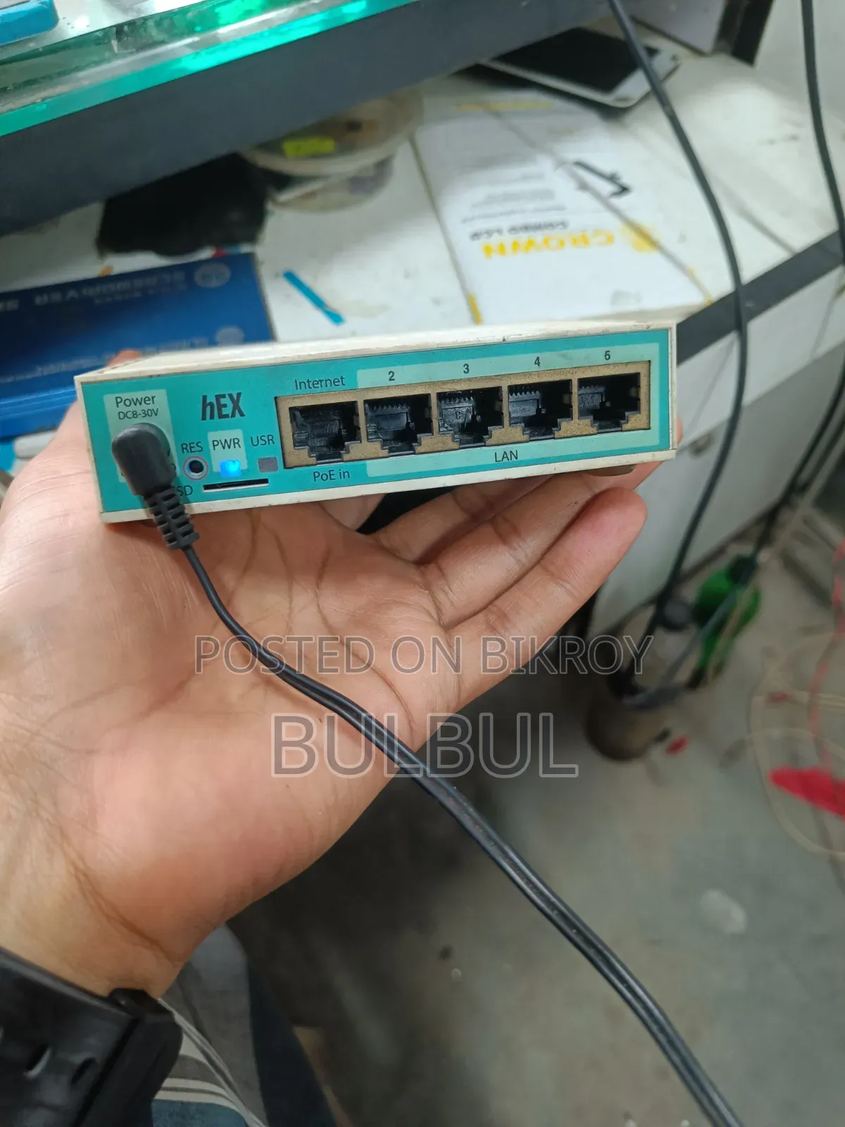 Mikrotik Hex Rb750gr3 Router