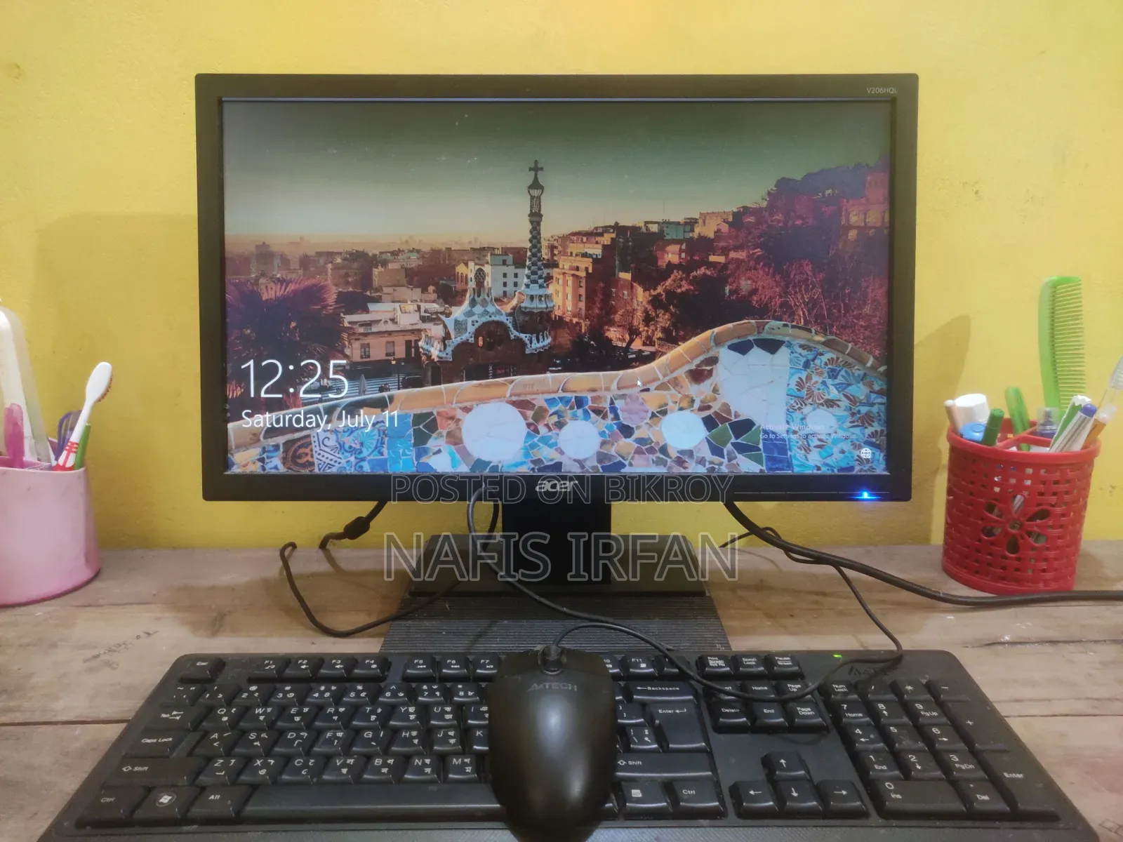 Desktop Computer 8GB Intel Core i3 SSD 128GB