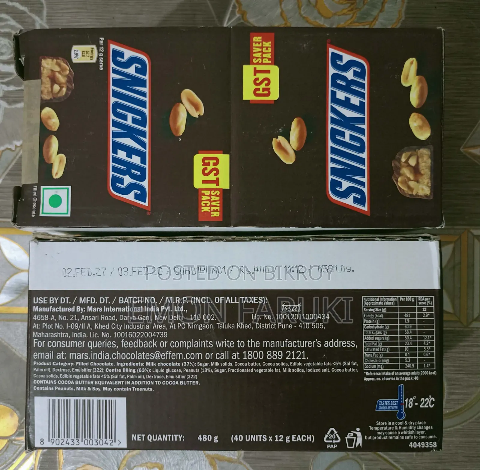 Snickers Chocolate