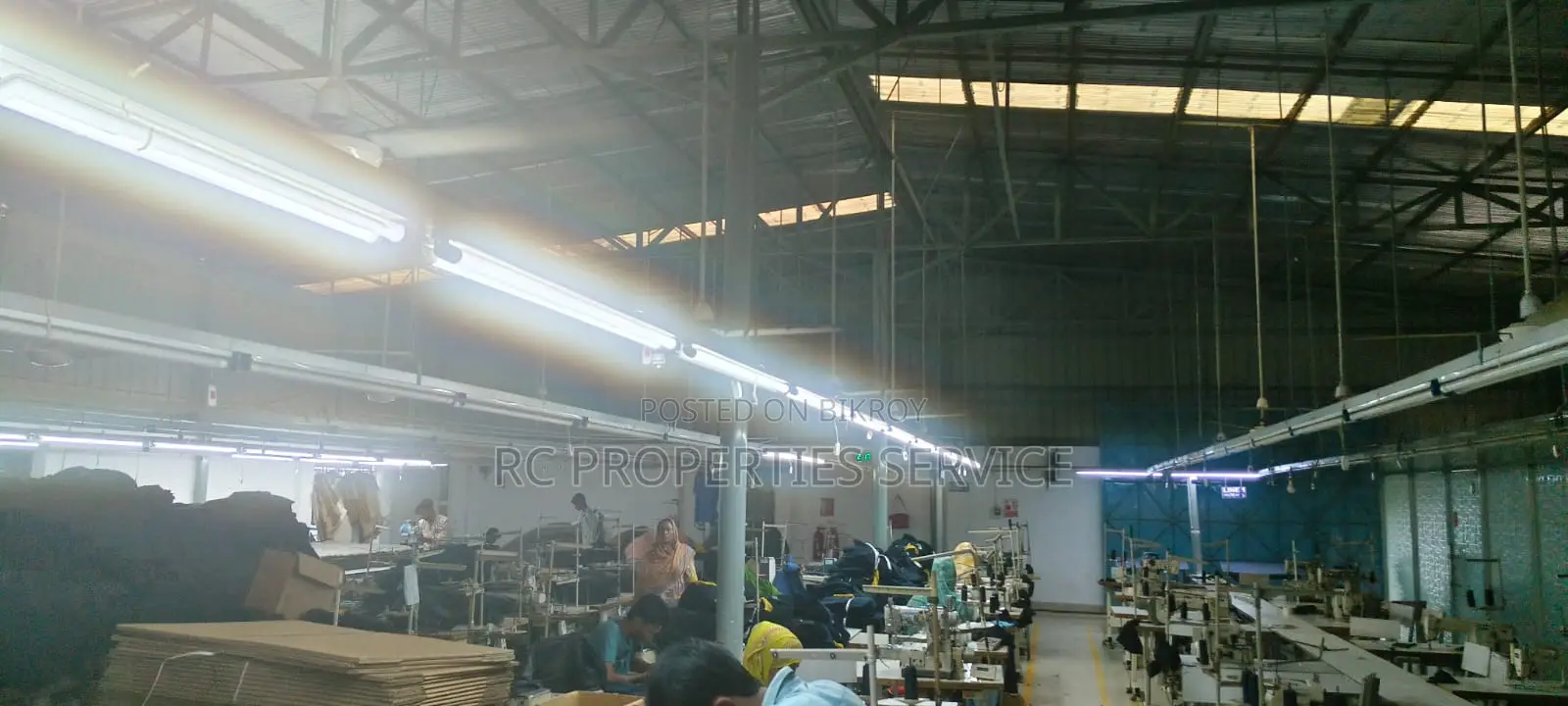 9500sft Factory Rent in Ashulia Savar.