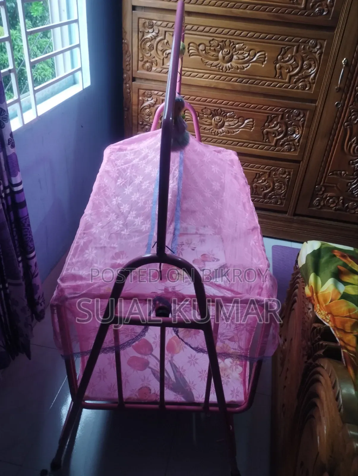 A cradle will be sold