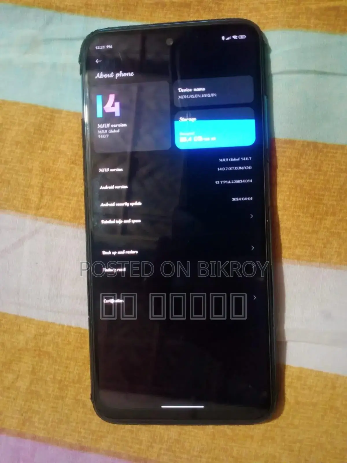 Xiaomi Redmi 10 128 GB Blue