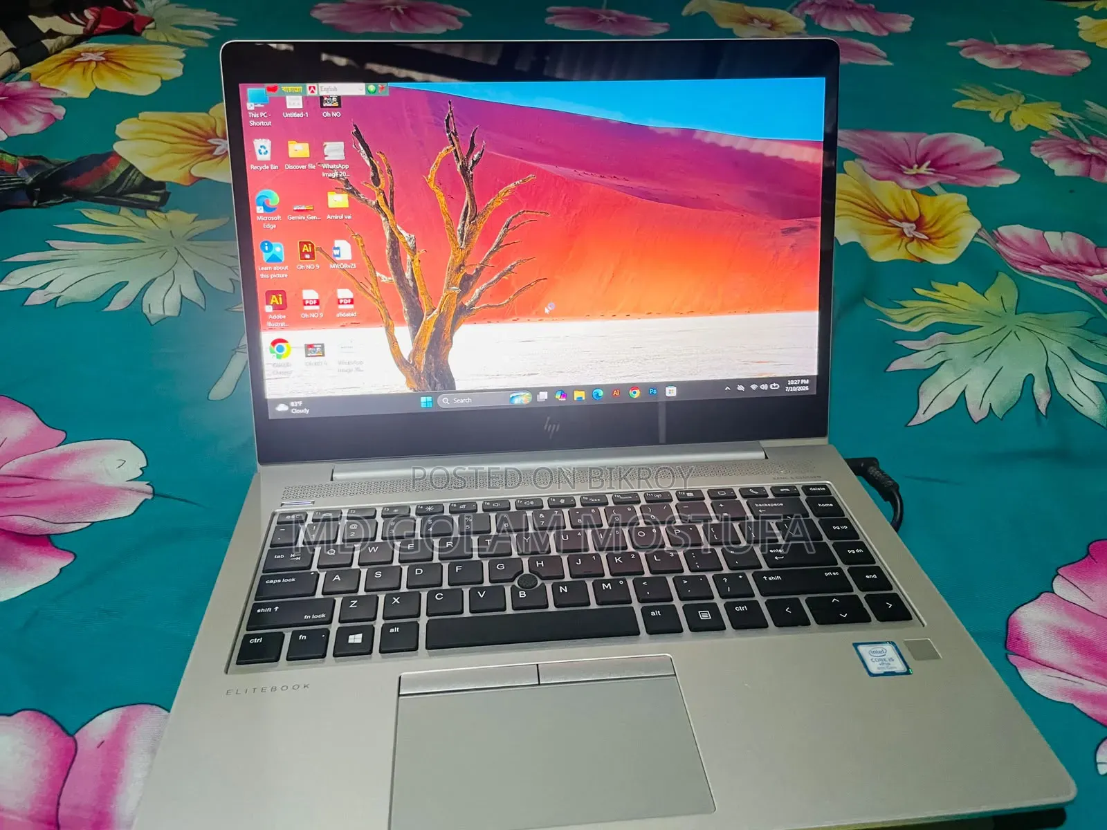 Laptop HP EliteBook 840 G6 8GB Intel Core I5 SSD 512GB