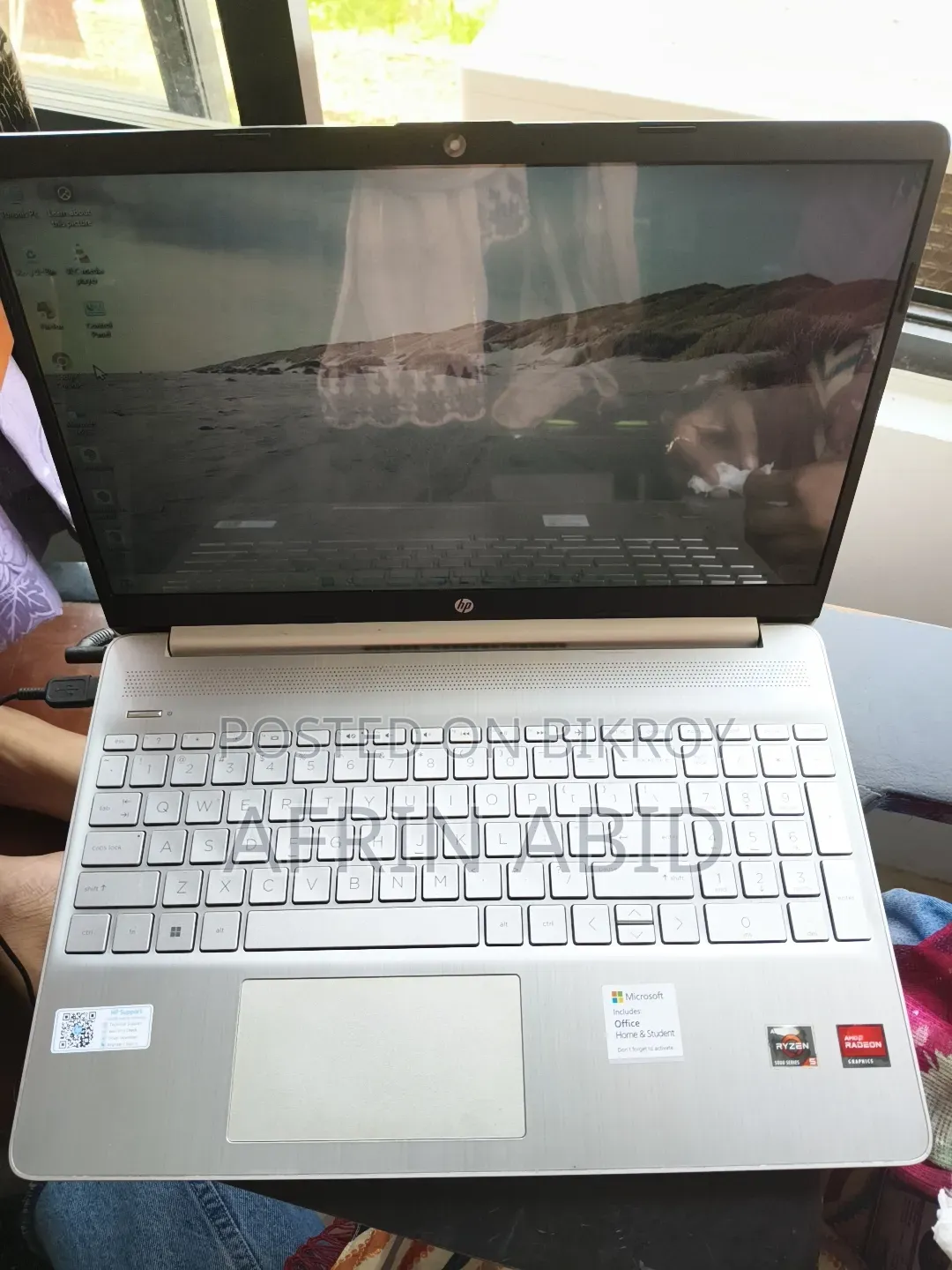 Laptop HP 15S 8GB AMD Ryzen 5 SSD 512GB