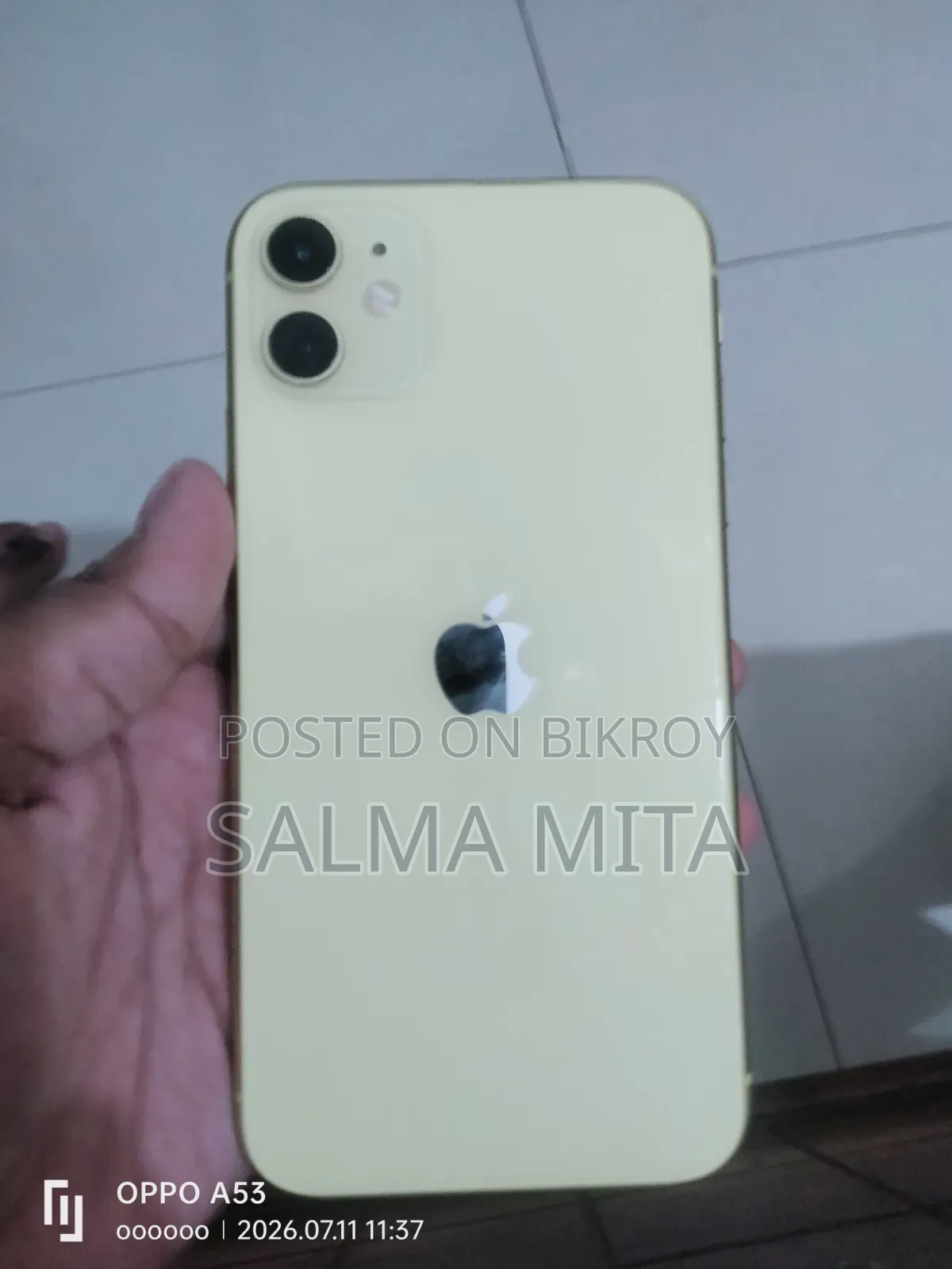Apple iPhone 11 128 GB Yellow