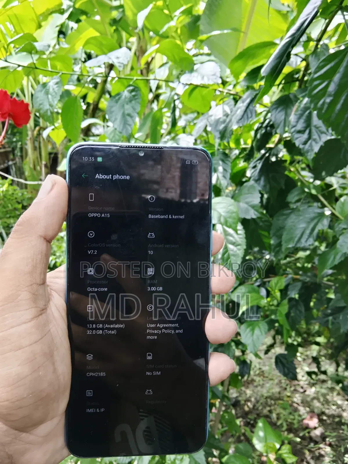 Oppo A15 32 GB Blue
