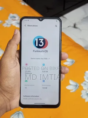 Vivo Y20G 128 GB Silver