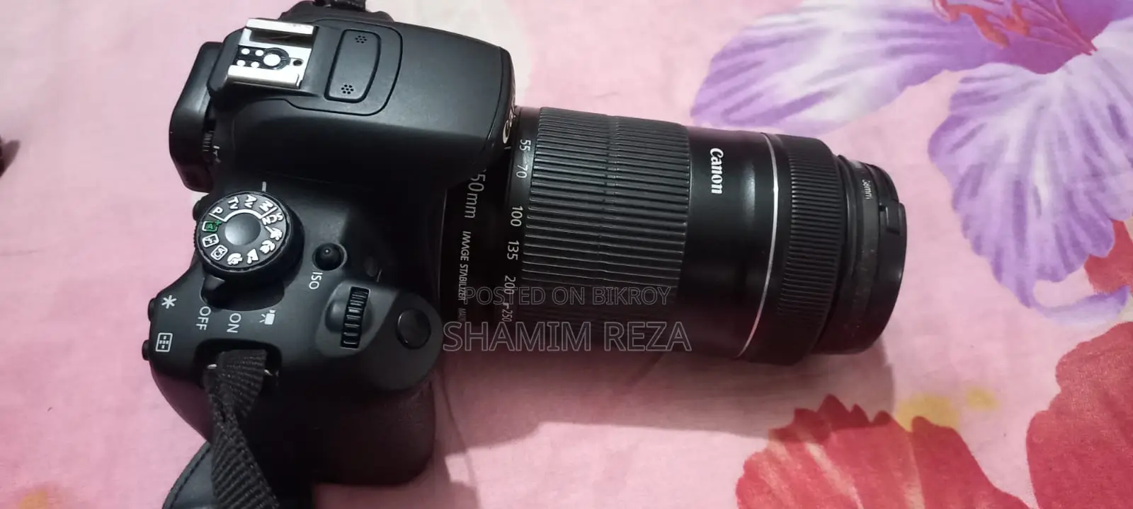 For Sale: Canon EOS 700D DSLR Camera + Canon 55-250mm IS II Lens