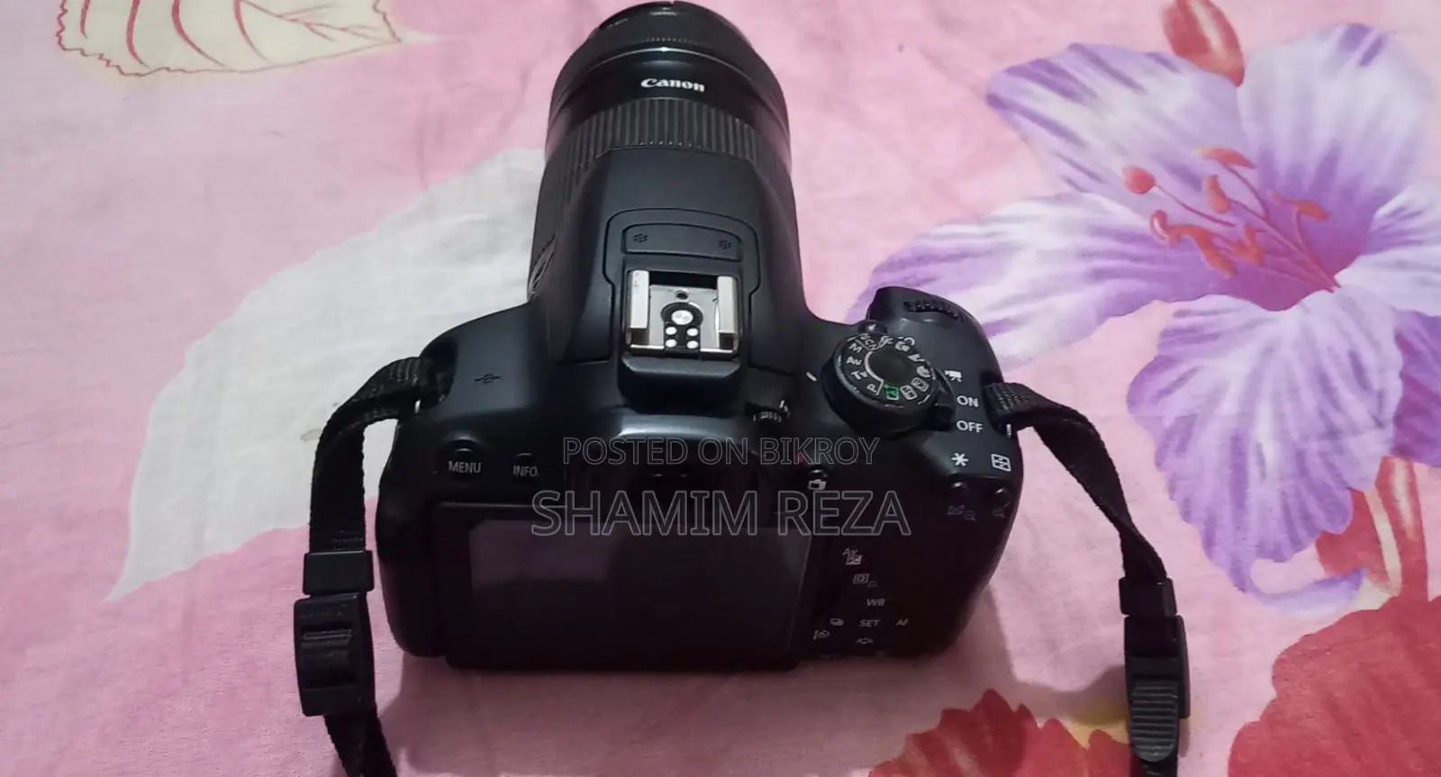For Sale: Canon EOS 700D DSLR Camera + Canon 55-250mm IS II Lens