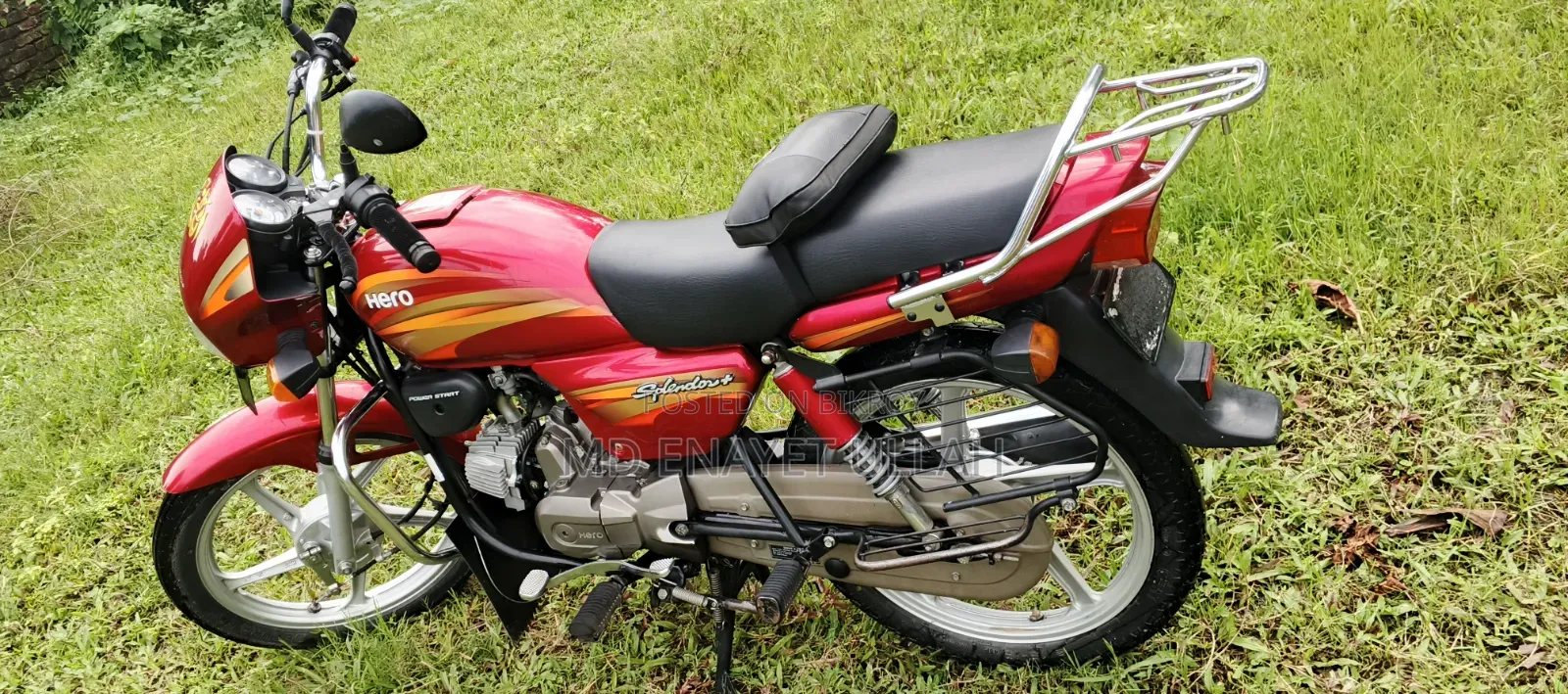 Hero Splendor Plus 2023 Red
