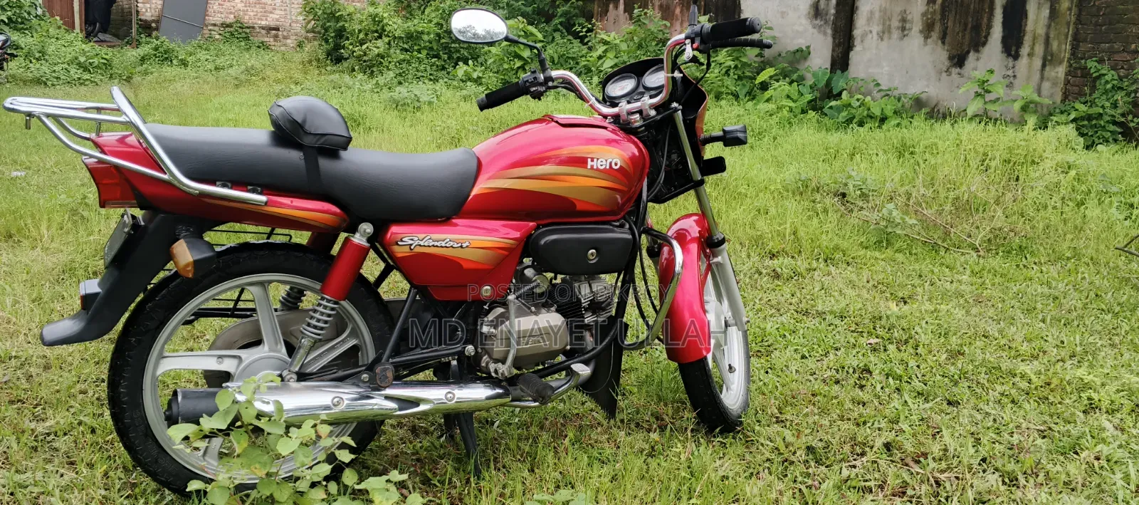 Hero Splendor Plus 2023 Red