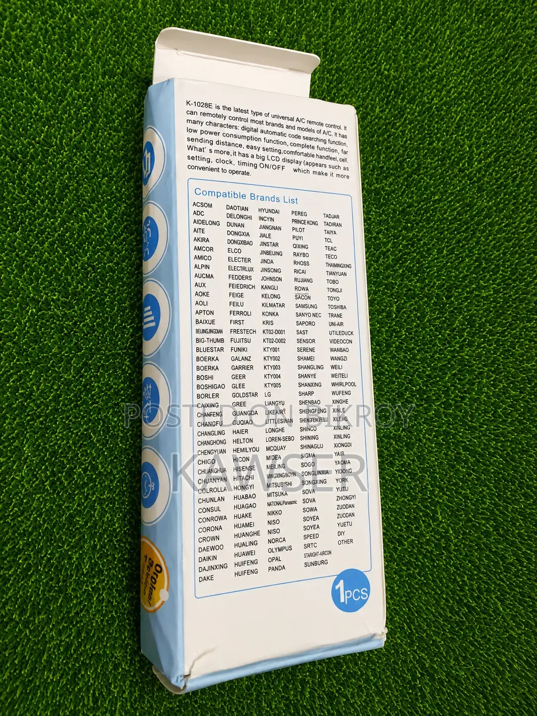 Universal Ac Remote K-1028e (All Brand Supported)
