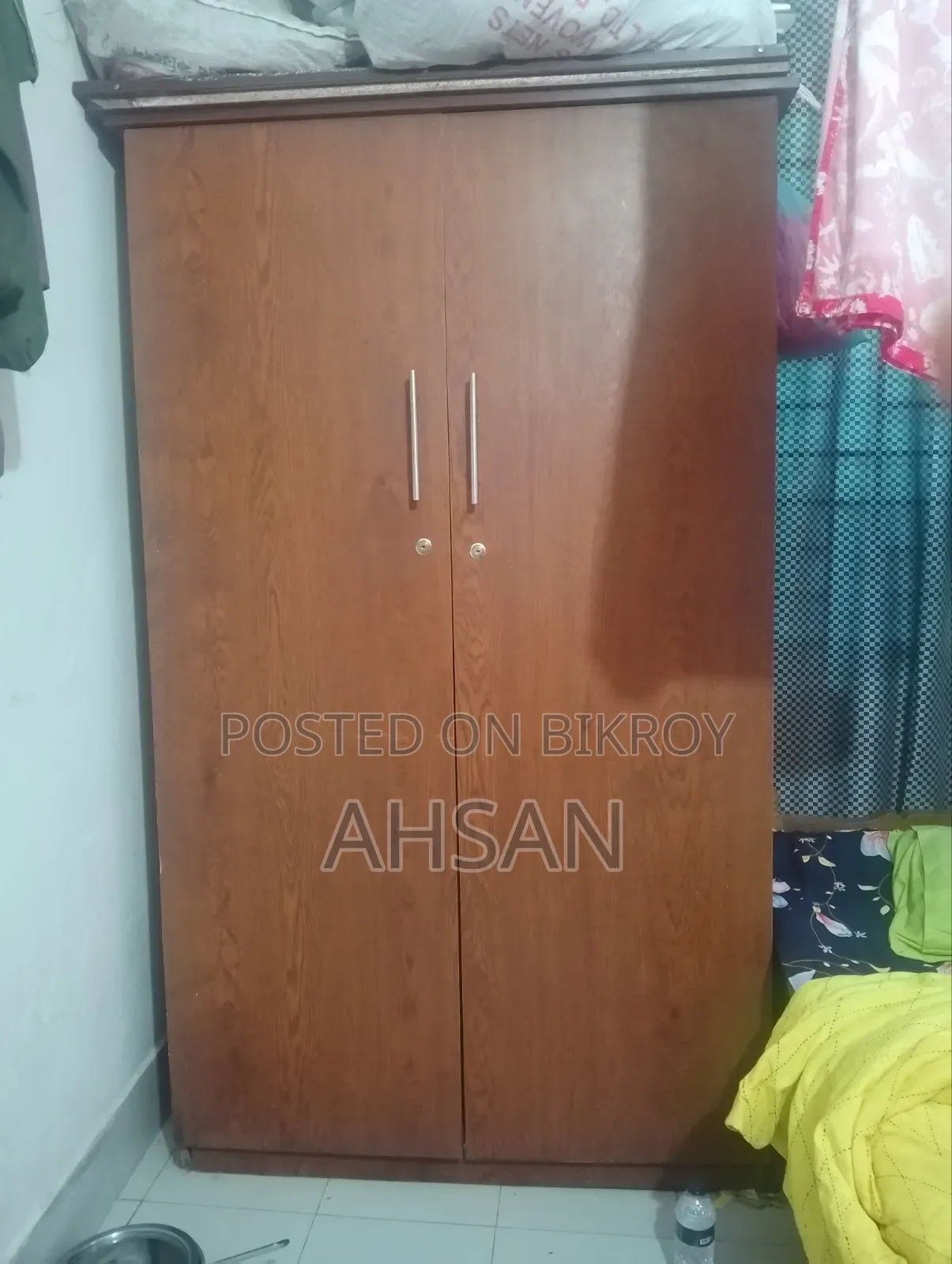 Wardrobe and Bed