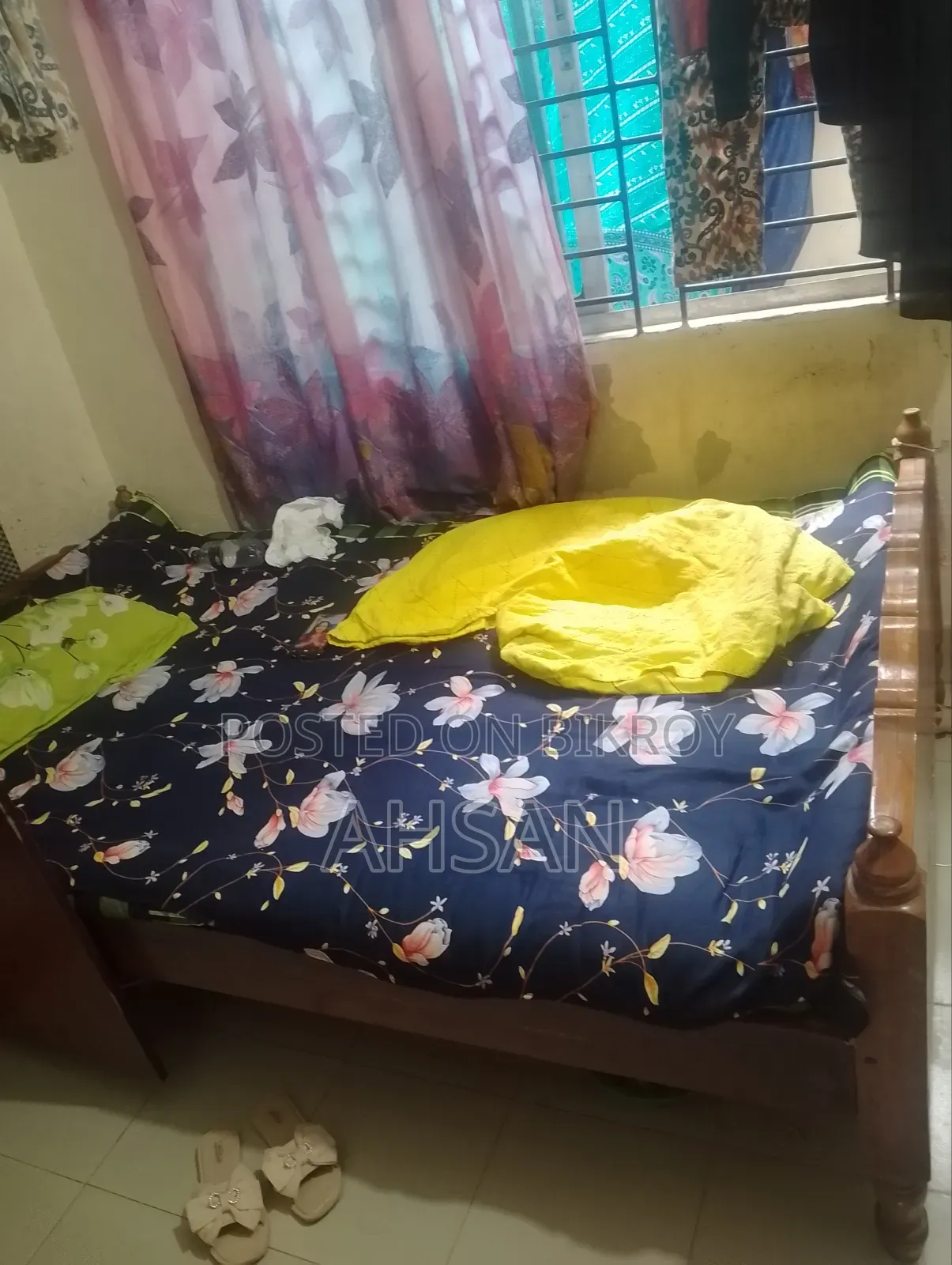 Wardrobe and Bed