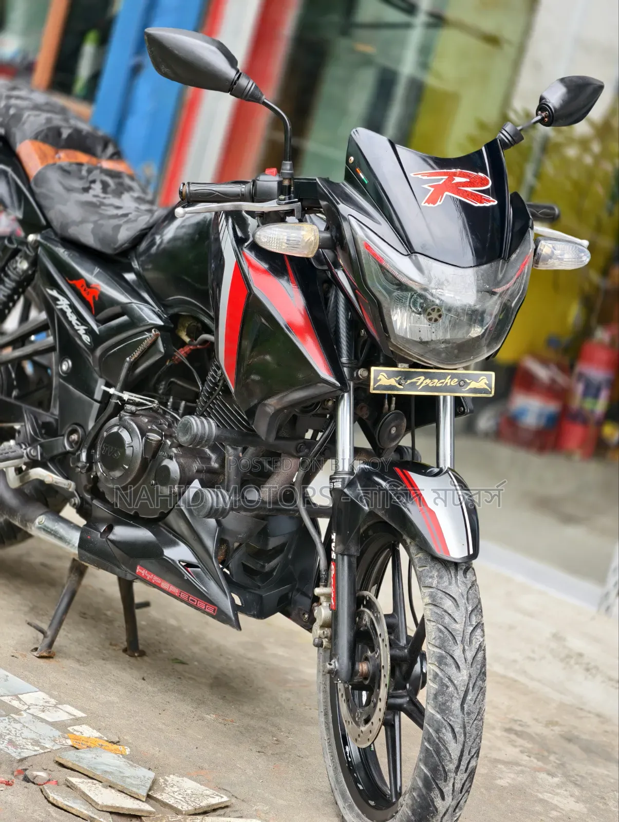 TVS Apache RTR 160 2V 2013 Black
